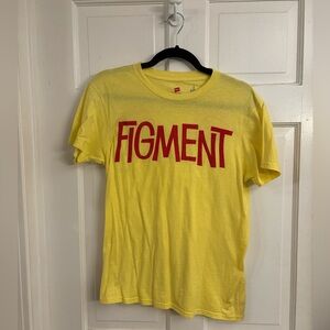 Disney’s Figment yellow t-shirt. Women’s S.
